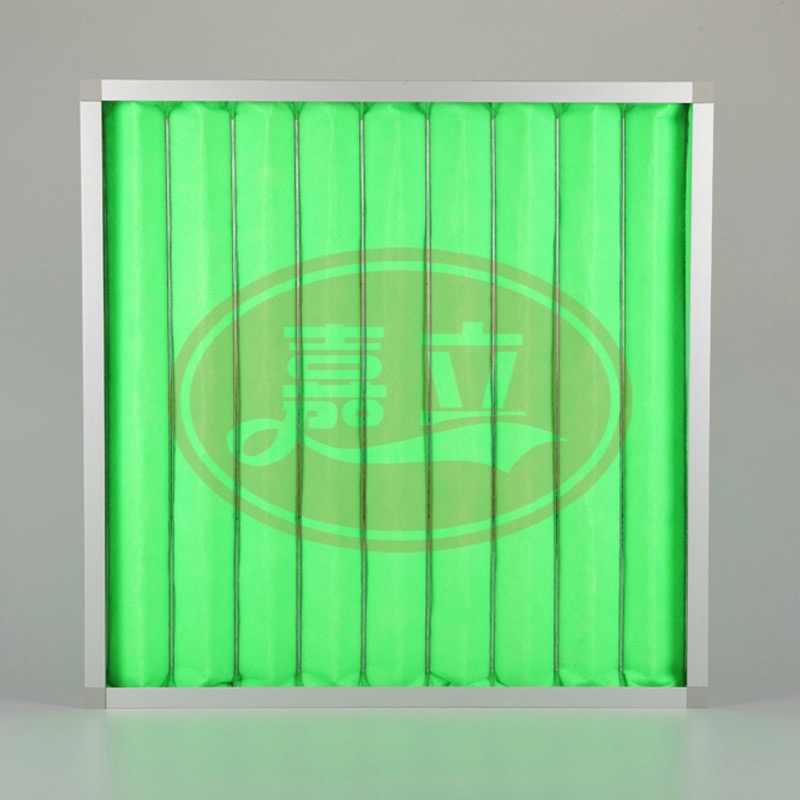 渝水绿白棉初效板式过滤器