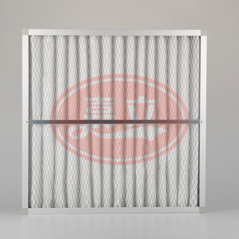 渝水折叠网覆网棉初效板式过滤器